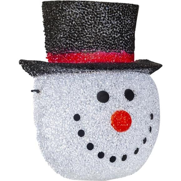 Snowman Porch Light Cover Holiday &Christmas Decor | Weather-Resistant Acrylic - Picture 2 of 6